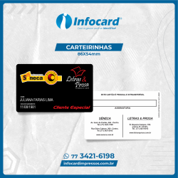 Carteirinha de identificação