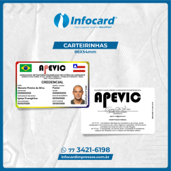 Carteirinha de identificação
