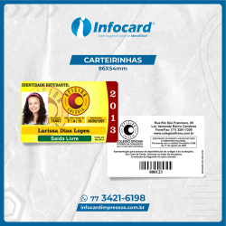 Carteirinha de identificação