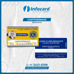 Carteirinha de identificação