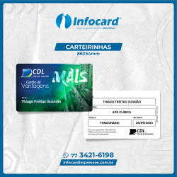 Carteirinha de identificação