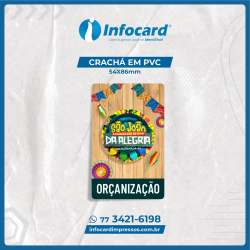 Crachá de evento