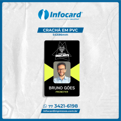 Crachá de evento