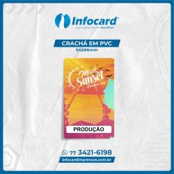 Crachá de evento