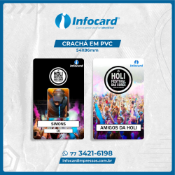 Crachá de evento