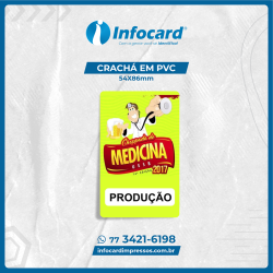 Crachá de evento