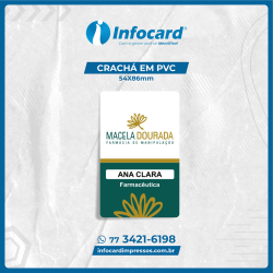 Crachá personalizado