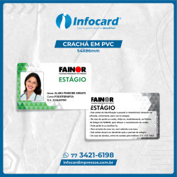 Crachá personalizado