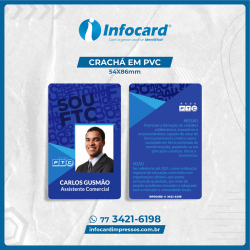 Crachá personalizado