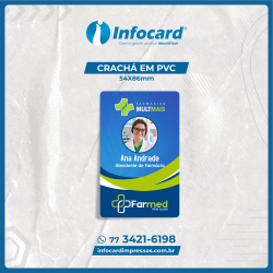 Crachá personalizado