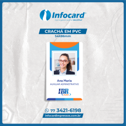 Crachá personalizado