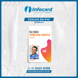 Crachá personalizado