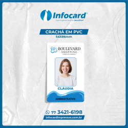 Crachá personalizado